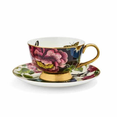 Creatures of Curiosity - Floral Teacup and Saucer - Magic Hour