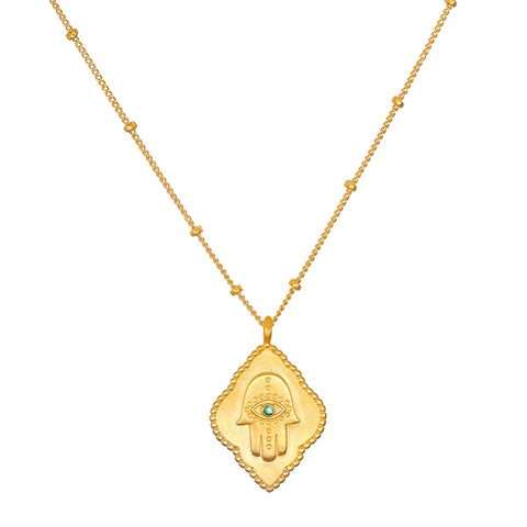 Hamsa Pendant Necklace - Magic Hour