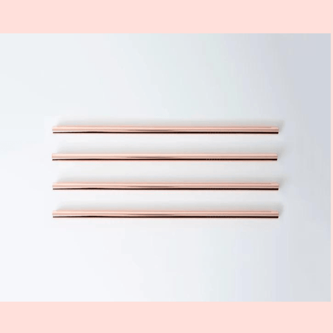 Copper Cocktail Straws--Magic Hour