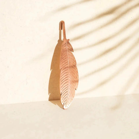 Copper Infuser Feather--Magic Hour