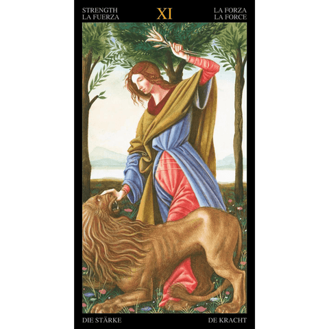 Golden Botticelli Tarot--Magic Hour