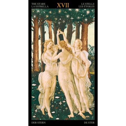 Golden Botticelli Tarot--Magic Hour