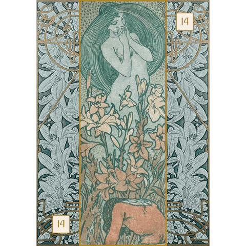 Mucha Oracle Cards--Magic Hour