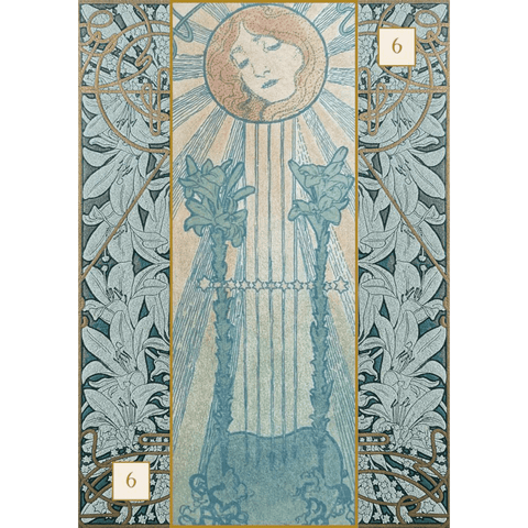 Mucha Oracle Cards--Magic Hour