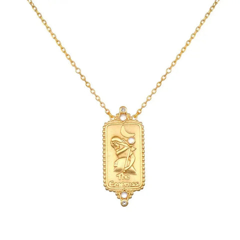 The Empress Tarot Necklace--Magic Hour